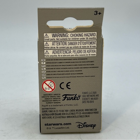 Funko Pocket Pop Keychain Star Wars Princess Leia Vinyl Figure NEW Disney - Picture 6 of 9